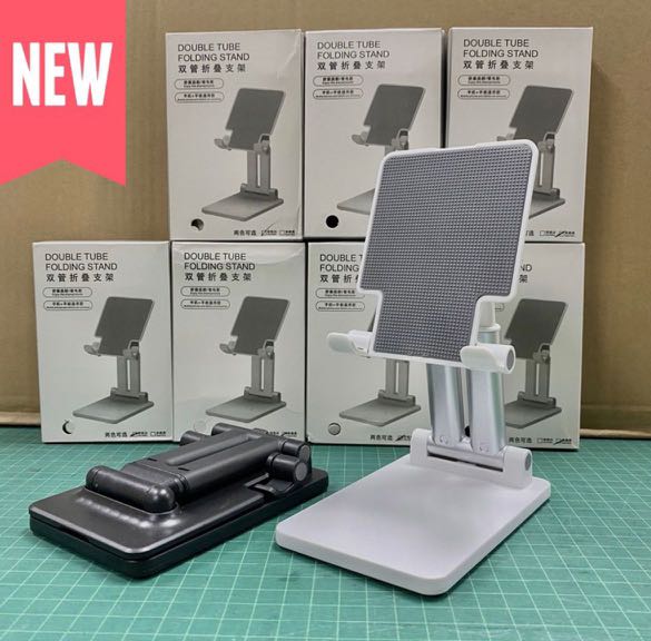 Giá đỡ điện thoại máy tính bảng ipad F32 Double Tube Folding Stand đa năng xếp gọn mẫu mới