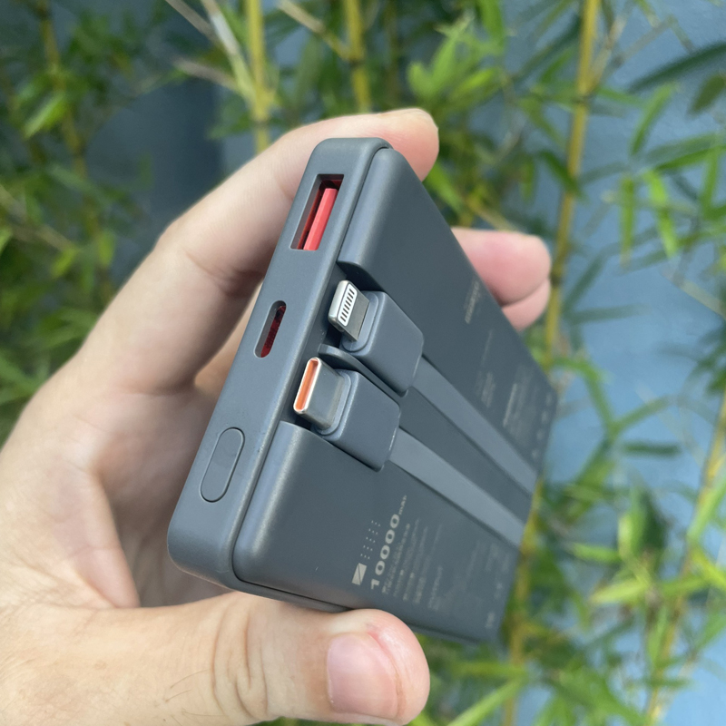 Pin sạc nhanh 22.5w Remax RPP-651 10.000mAh dự phòng kèm cáp sạc liền pin PD QC3.0 chính hãng [BH: 1 năm]