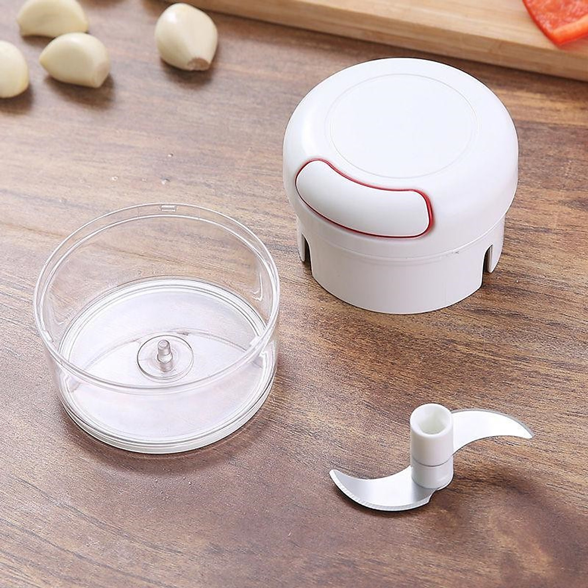 Dụng cụ xay tỏi ớt kéo tay Choppper [BH: NONE]