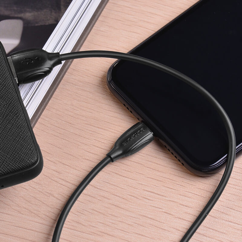 Cáp sạc nhanh iPhone 2M BOROFONE BX19 {usb ra iphone lightning} chính hãng [BH 6 tháng]