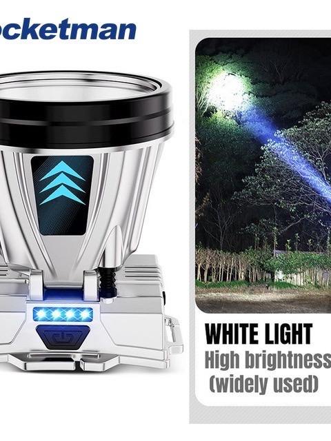 Đèn pin đội đầu 5W 3 chế độ PRIDE WALK T998/ XY-8066 loại xịn  [BH: 1TUẦN]