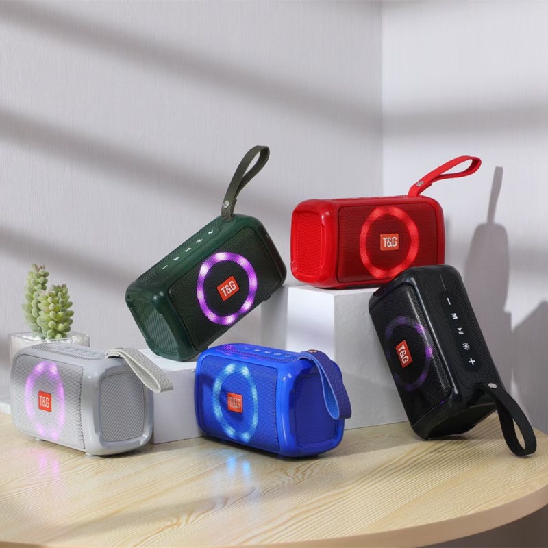 Loa bluetooht T&G TG-193 có đèn led, có quai xách dây đeo siêu hay [BH 3 tháng]