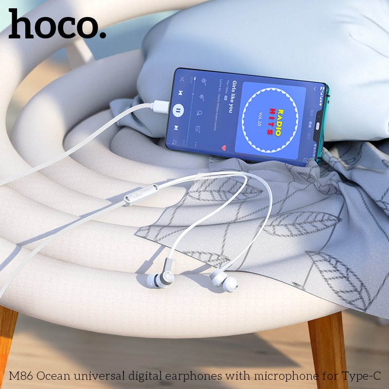 Tai nghe có dây Type c HOCO M86 chính hãng [BH 6 tháng]