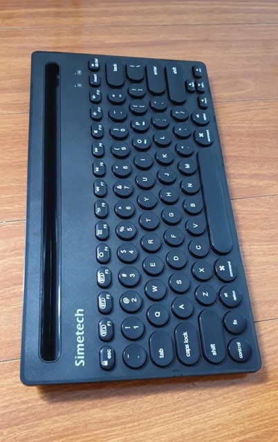 Bàn phím Bluetooth Simetech KB700 không dây cho Laptop / iPad / Điện thoại, kết nối được cùng lúc 3 thiết bị chính hãng [BH 1 năm] / pktn sale