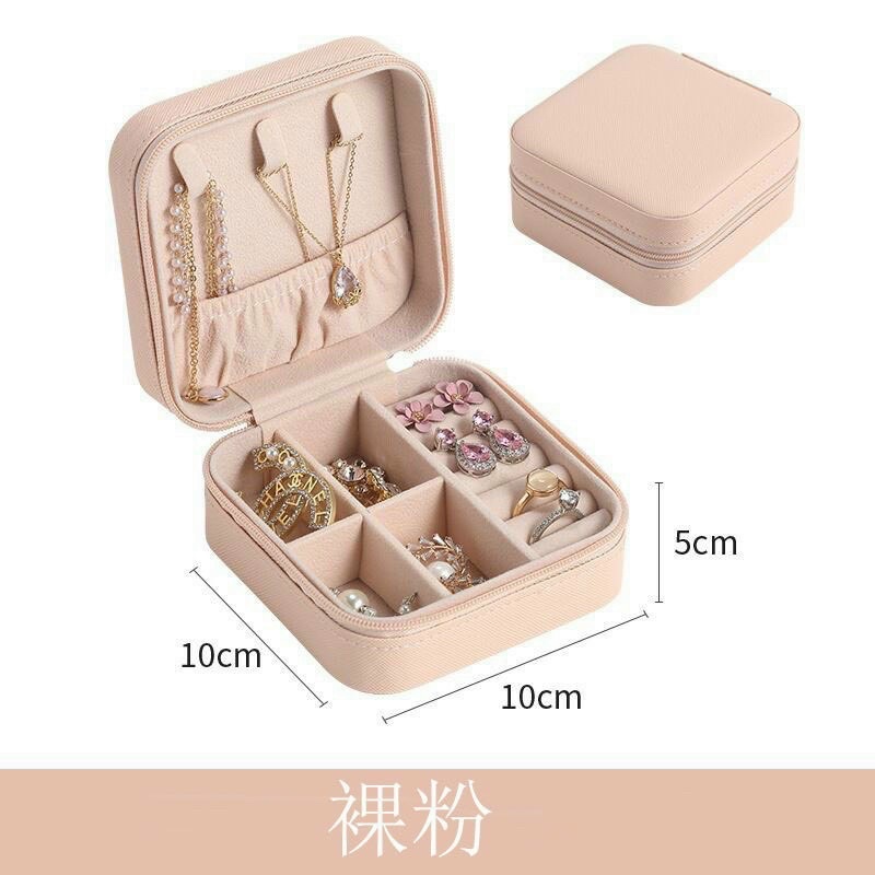Hộp vuông mini đựng trang sức bỏ túi size 10x10x5cm [BH: NONE]