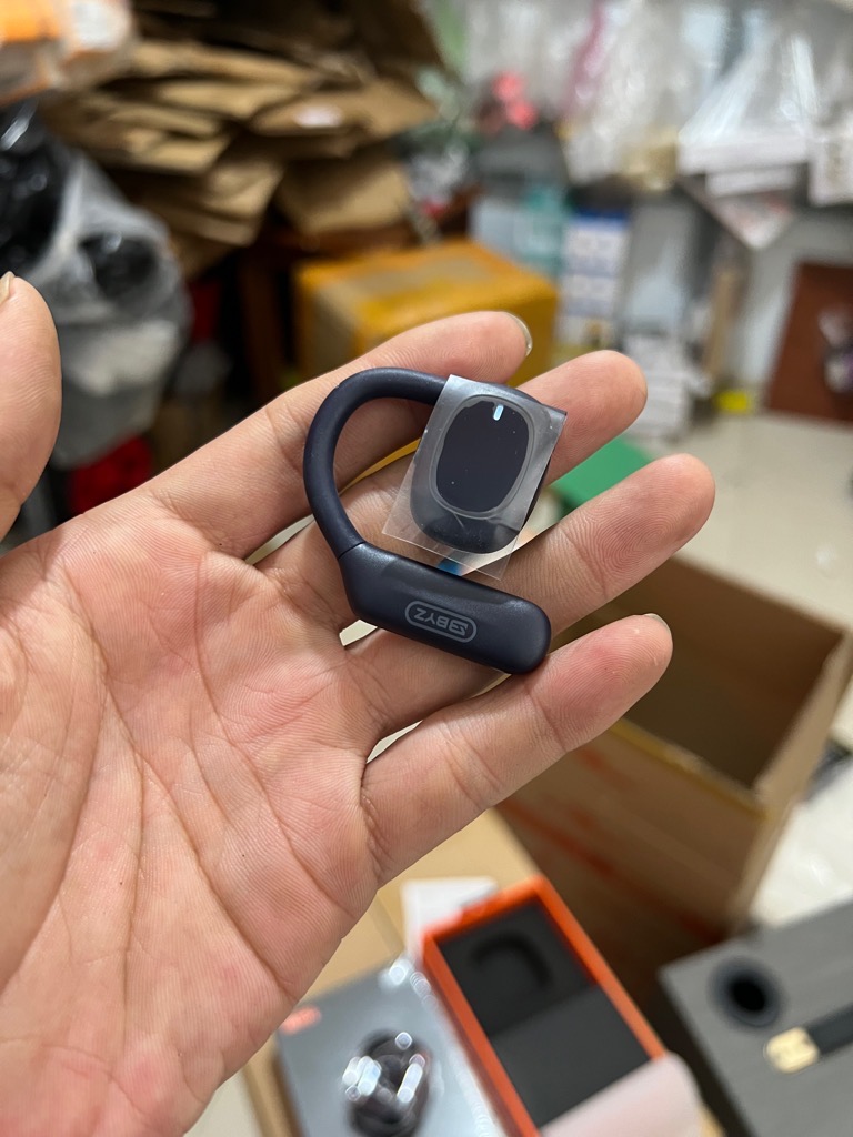 Tai nghe bluetooth BYZ S-600 (Trắng vs Xanh Đen) kiểu dáng airpods chống ồn S600 [BH: 6 tháng]