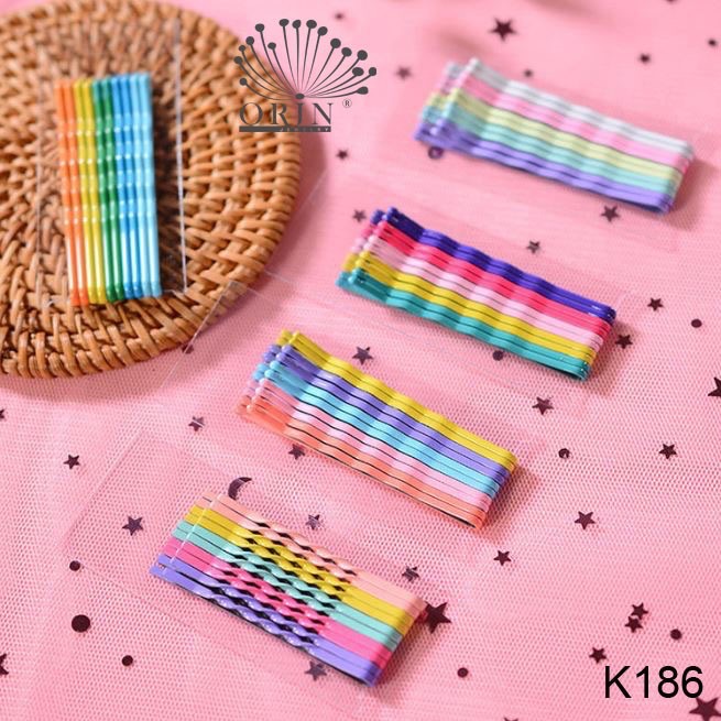 Set 10 kẹp tăm hàn quốc nhiều màu cho bé- A312 [BH: NONE] / pktn sale