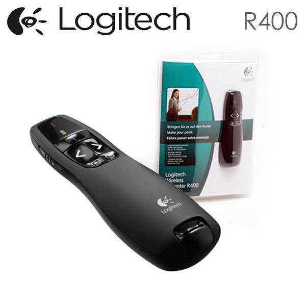 Bút trình chiếu không dây Logitech R400 (loại 2) không dây từ xa (BH 3 tháng)