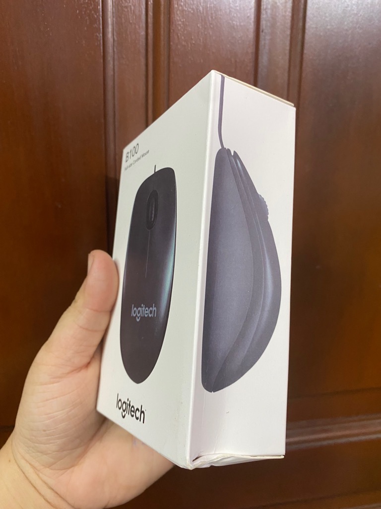 Chuột có dây Logitech B100 Hàng loại 1 [BH 1 năm]