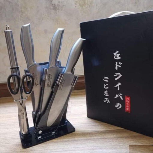 Bộ dao Nhật Bản SEKI JAPAN 6 món làm bếp cao cấp