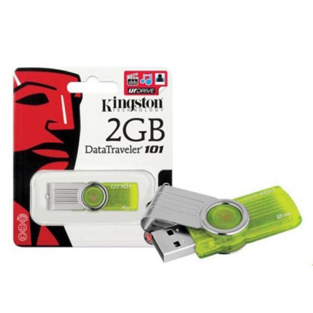USB 2Gb KINGSTON DT101-G2 NHỰA 2.0 [BH 1 năm]