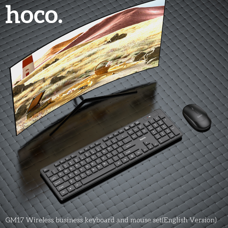 Bộ bàn phím chuột không dây HOCO GM17 combo chính hãng [BH 1 NĂM]
