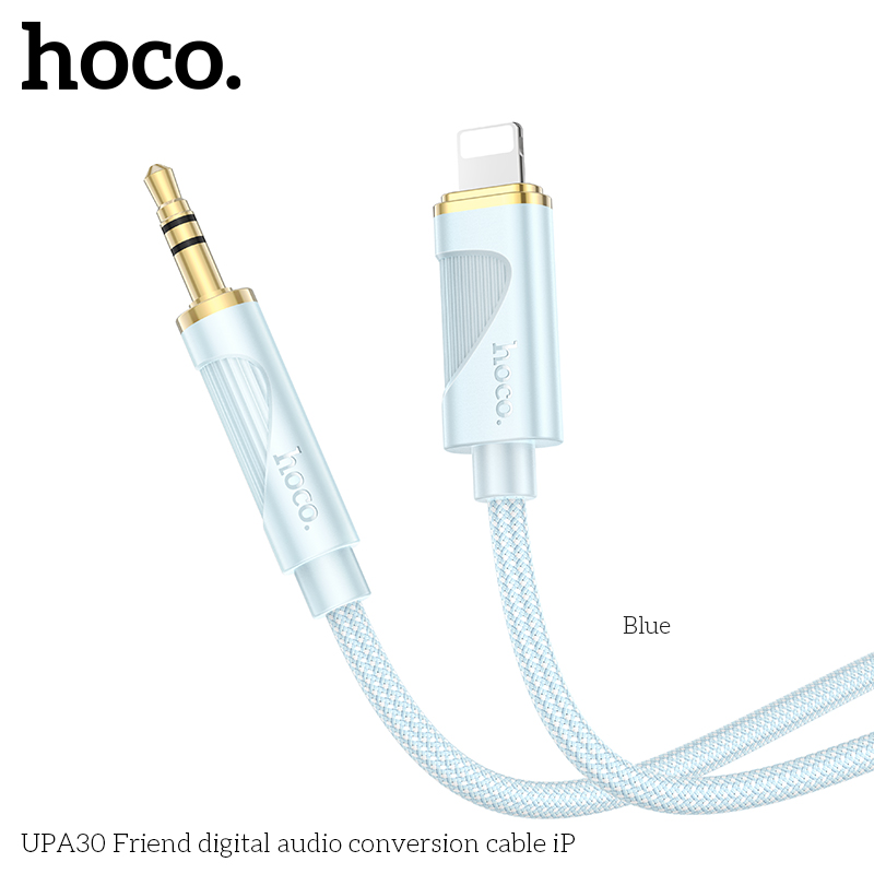 Cáp chuyển đổi âm thanh Hoco UPA30 iPhone to 3.5mm chính hãng [BH 1 năm]