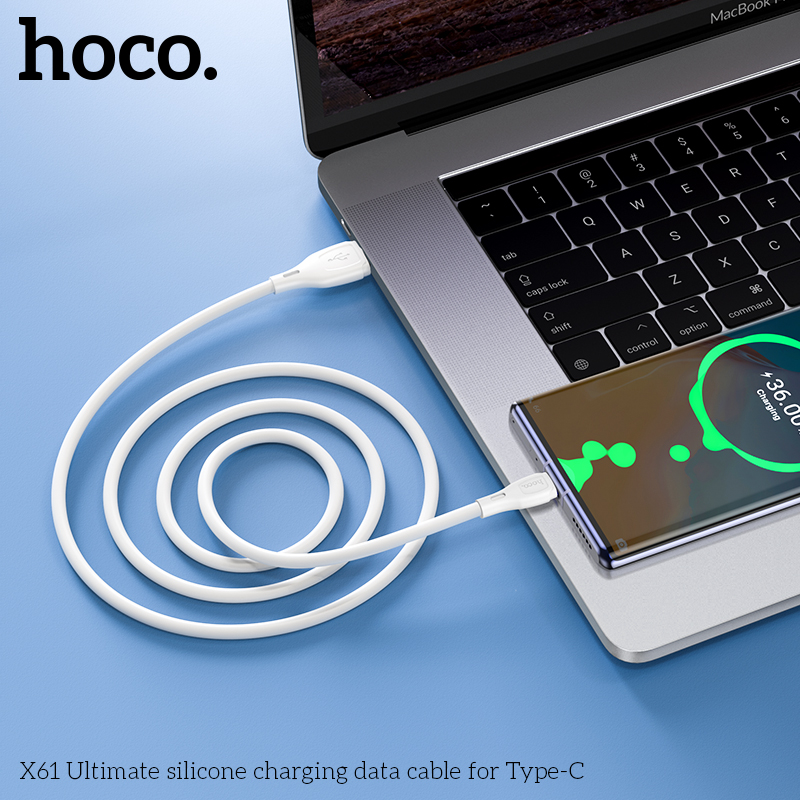 Cáp sạc nhanh 3A Type C HOCO X61 1M (USB ra Type C) chính hãng [BH 1 năm]