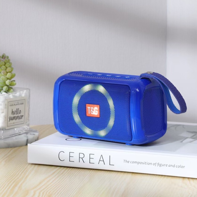 Loa bluetooht T&G TG-193 có đèn led, có quai xách dây đeo siêu hay [BH 3 tháng]