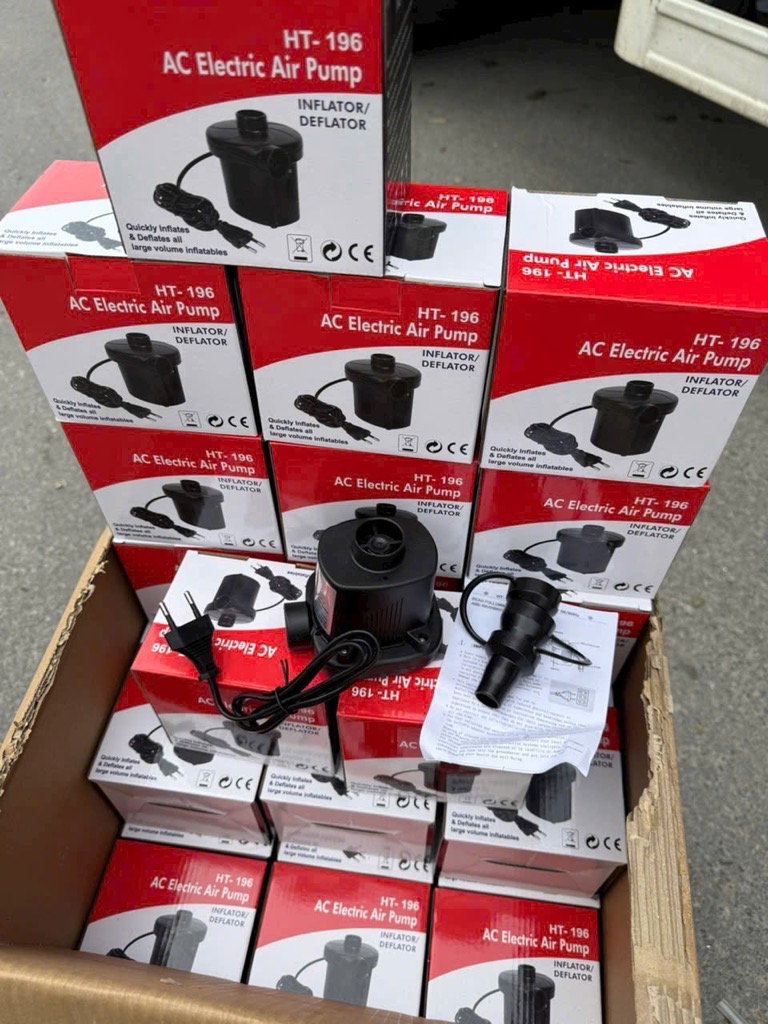 Máy bơm hút hơi điện / thổi bụi mini 2 chiều Wenbo Full Box/ Không Box tùy lô [BH 1 tuần]