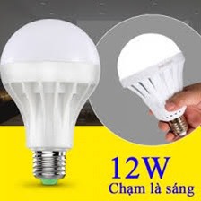 Bóng đèn tích điện 12w chạm là sáng / pktn sale