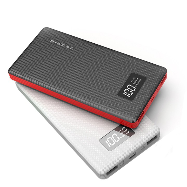 Pin sạc dự phòng PINENG PN-963 10.000 mAh có màn hình LCD chính hãng [BH 3 Tháng] / pktn sale
