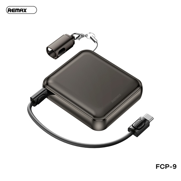 Pin sạc nhanh 22.5w REMAX FCP-9 10.000mAh mini dự phòng kèm cáp liền pin chính hãng [BH 1 năm]