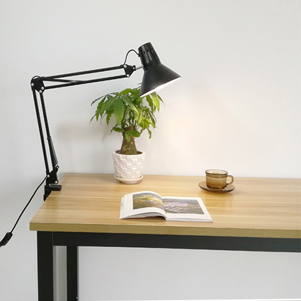 Đèn học, đọc sách, làm việc 2 in 1 ko kèm bóng đèn (kẹp cạnh bàn hoặc có đế để trên bàn) (đèn Pixar ko kèm bóng)