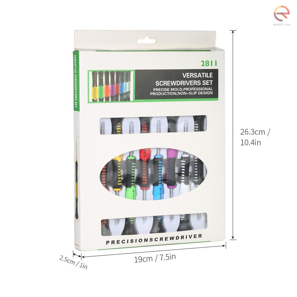 Bộ tua vít sửa chữa điện thoại, laptop đa năng 16 in 1 full box