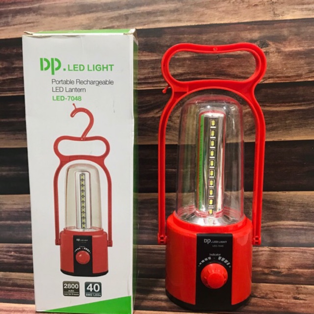 Đèn Pin Sạc Cầm Tay DP Led-7048C Tích Điện 2 Chế Độ Siêu Sáng [BH 1 tuần]