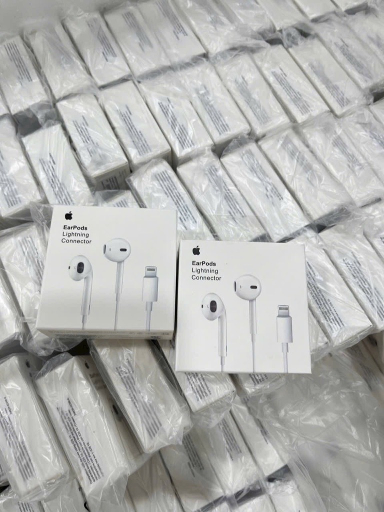 Tai nghe có dây lightning iPhone 7, 8, X, 11, 12, 13, 14 zin nhà máy full box store S599 [BH 3 tháng]
