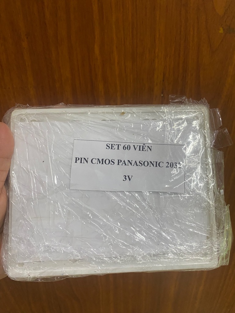 Vỉ 60 viên pin Pana 2032 zin bóc máy [BH: NONE]