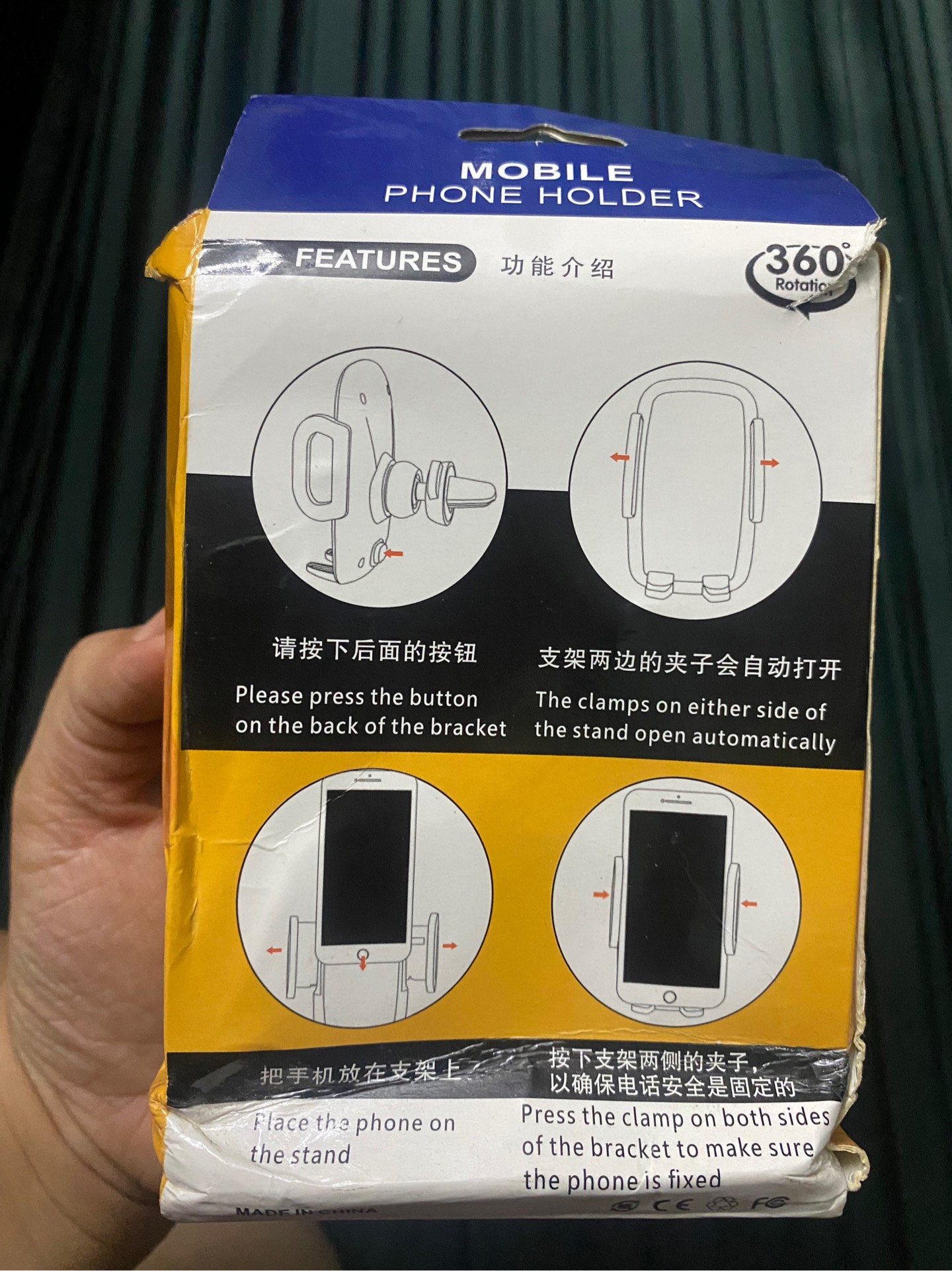 Giá Đỡ Điện Thoại Ô Tô NO.L-613A Cao Cấp Kẹp Điện Thoại Xe Hơi Taplo/Khe Gió Chắc Chắn