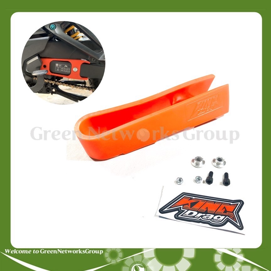 Cao su gắp KingDrag nhựa dày, logo khắc cho xe Exciter / pktn sale