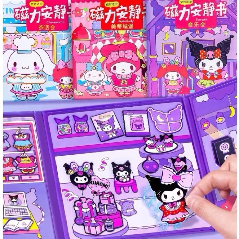 Sổ dán sticker nhiều mẫu hoạt hình - MẪU NGẪU NHIÊN [BH: NONE]