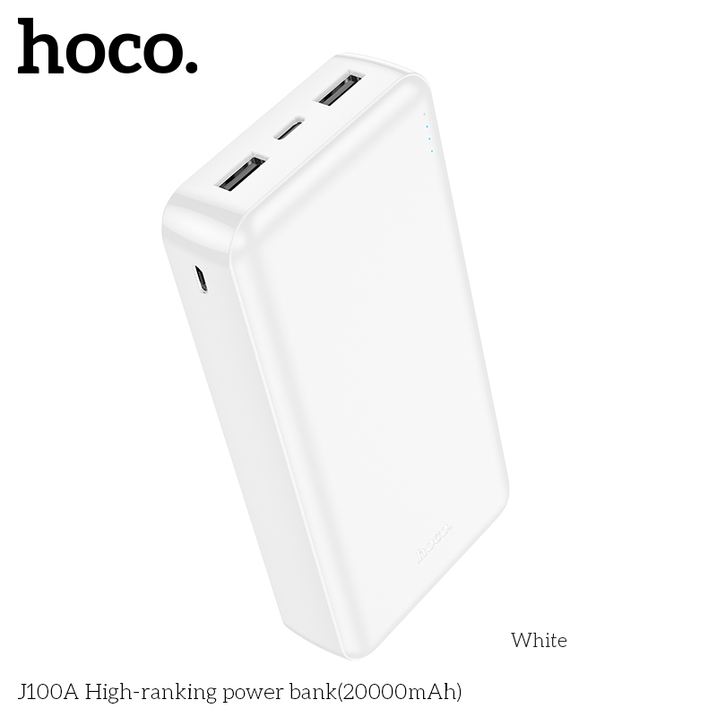 Pin sạc dự phòng HOCO J100A 20.000mAh (sạc dự phòng) chính hãng [BH 1 năm]
