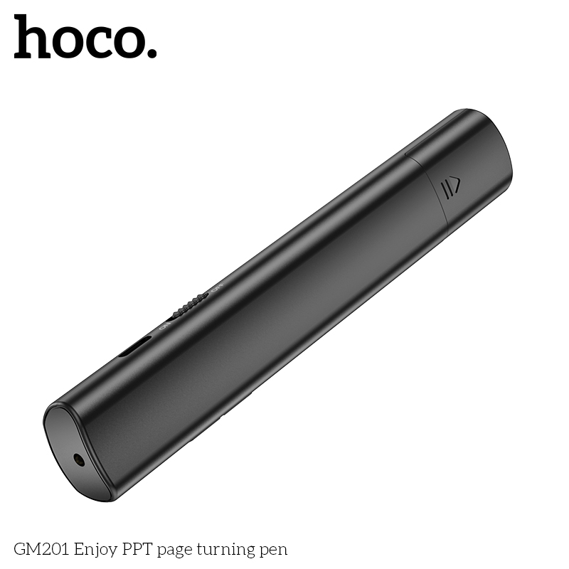 Bút điều khiển từ xa không dây Bluetooth lật trang PPT Hoco GM201 chính hãng [BH 1 năm]