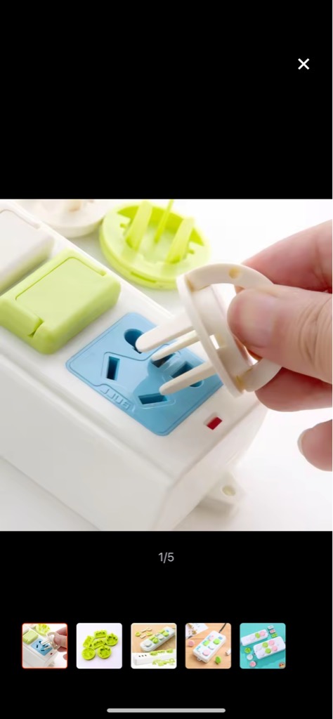 Combo 10 nút chặn ổ điện 3 chấu xịn (Ổ 3 chân và 2 lỗ chéo) / pktn sale