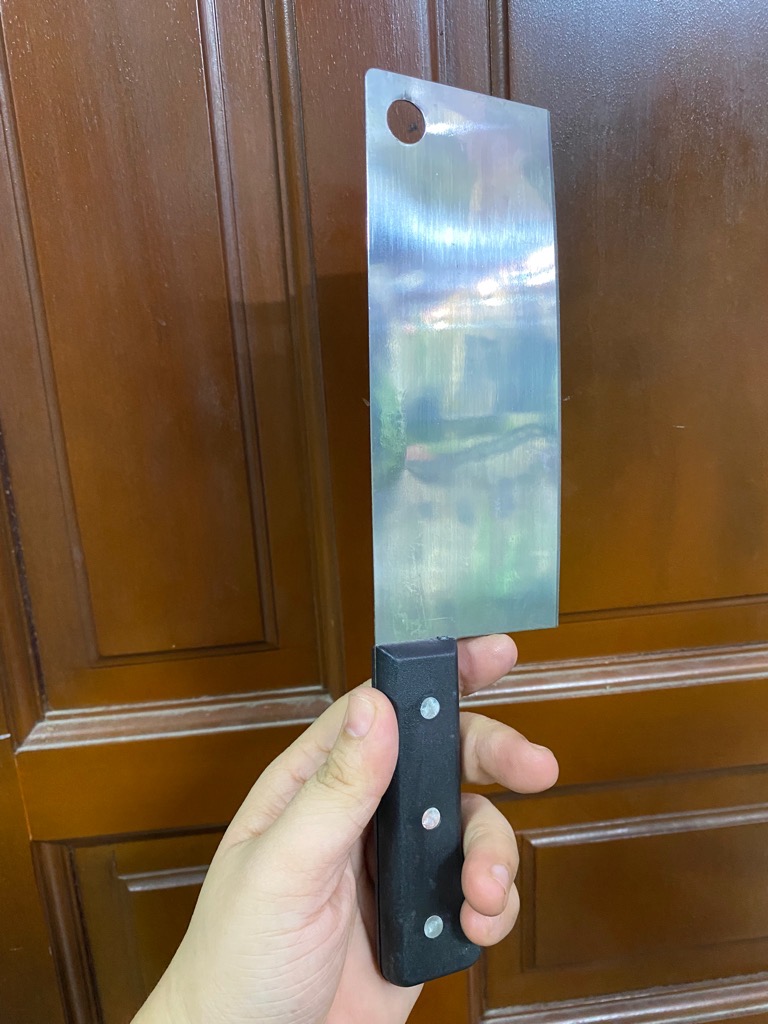 Dao làm bếp, dao thái rau củ quả mỏng cán nhựa / pktn sale