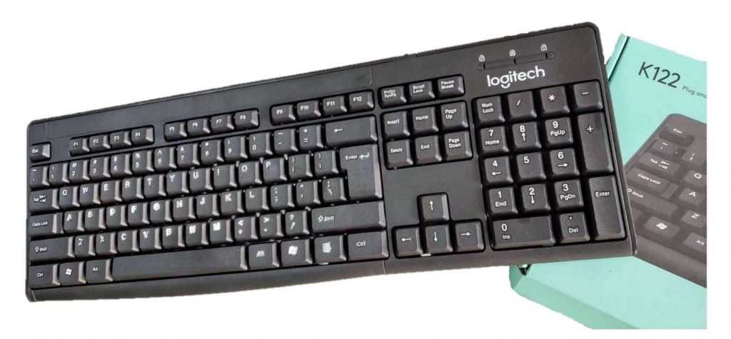 Bàn phím có dây Logitech K122 có dây [BH 1 năm]
