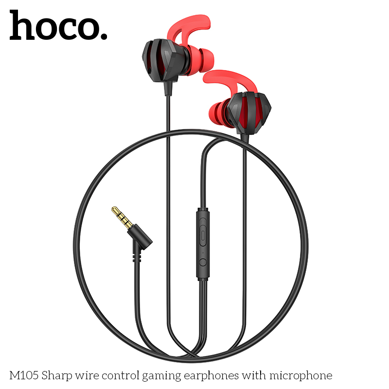 Tai nghe có dây 3.5 nhét tai Gaming HOCO M105 chính hãng [BH 1 NĂM]