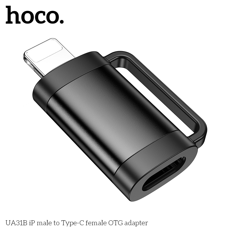 Bộ chuyển đổi HOCO OTG iPhone sang Type-C UA31B chính hãng [BH 1 năm]