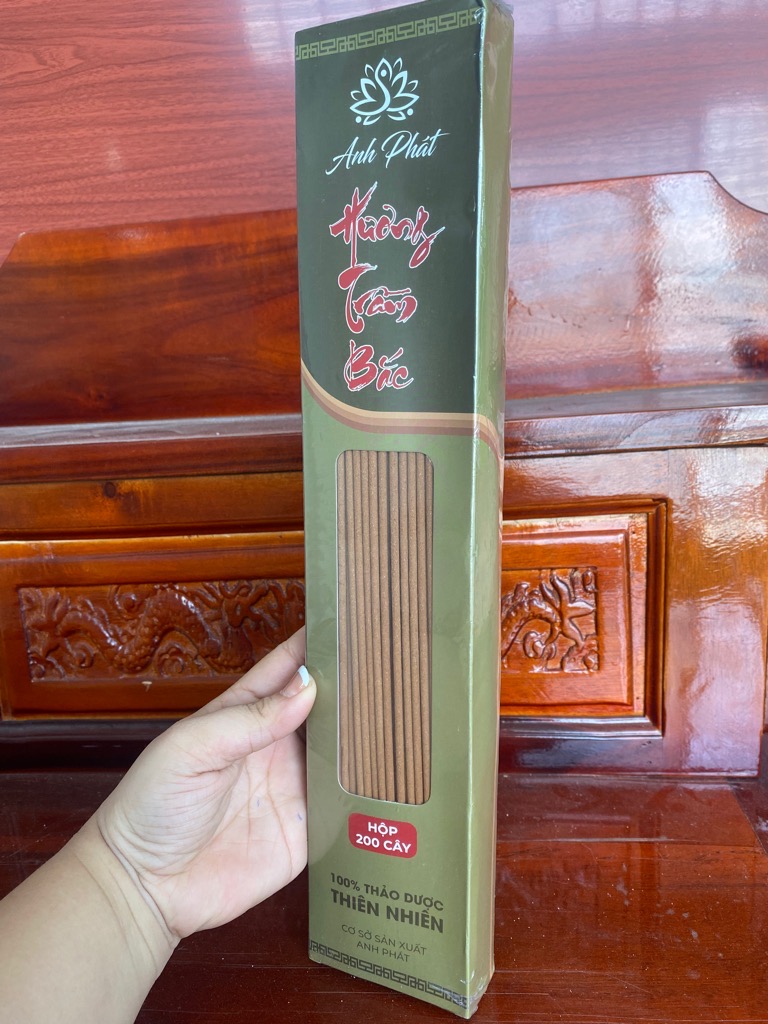 Hộp 200 cây nhang trầm tự nhiên AP [BH: NONE]