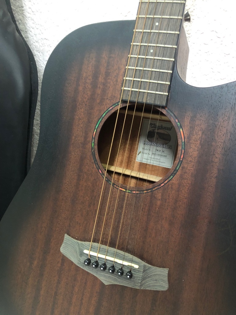 [Hàng cũ] Đàn Guitar Tanglewood TWCR DC chính hãng (Serial BN210654560) [Mới 99.99% cần thanh lý, trước mua tại Việt Thương Music, còn hoá đơn cũ, kèm bao da vs bộ Dây Đàn D'Addario Chính Hãng] / pktn sale
