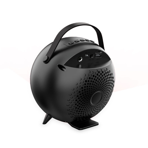 Loa bluetooth mini để bàn thiết kế hình đồng hồ QS1442 có led siêu cưng [BH: 3 tháng]