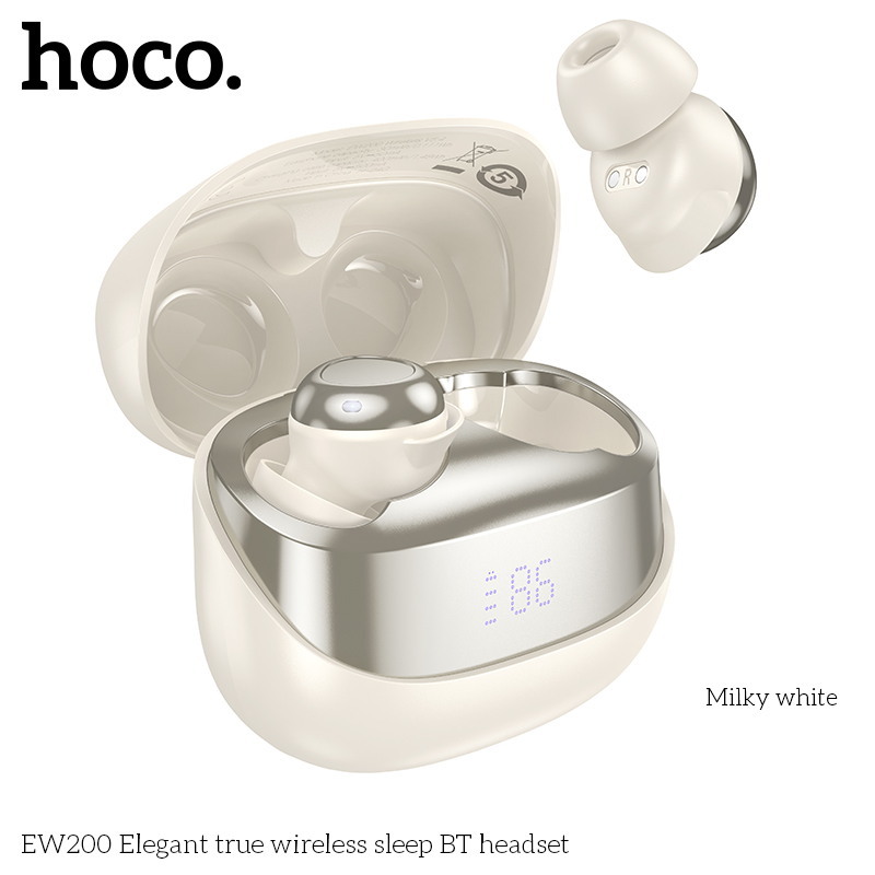 Tai nghe bluetooth HOCO EW200 True wireless kiểu dáng AIRPODS chính hãng [BH 1 năm]