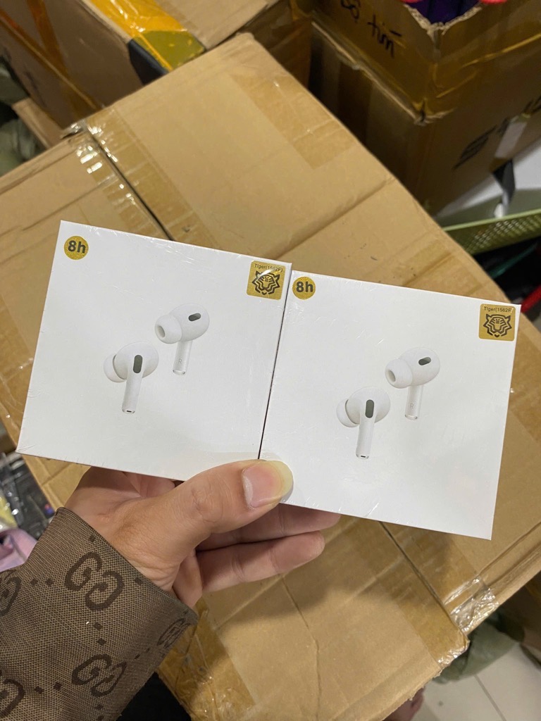 Tai nghe bluetooth Airpods Pro2 8H Tiger Hổ Vằn / ANC Rep 1.1 loại 1 siêu hay [BH 6 Tháng]