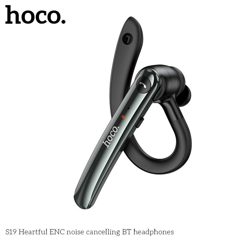 Tai nghe bluetooth HOCO S19  khử tiếng ồn kiểu dáng móc tai chính hãng [BH: 1 NĂM]