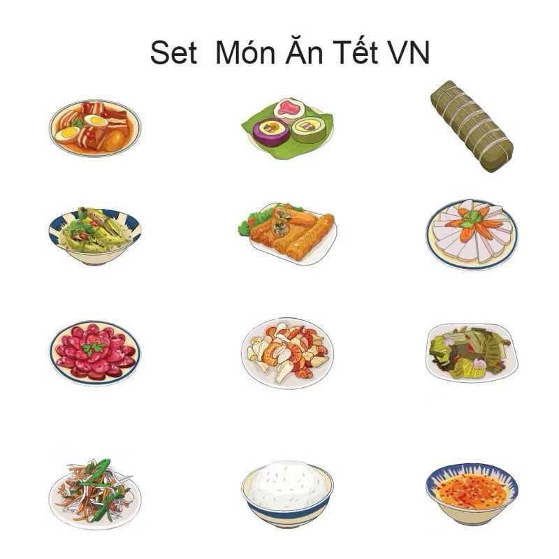 Combo 10 tag TẾT trang trí treo cành mai đào quốc siêu cute- mẫu tag về ngẫu nhiên [BH: NONE] 1l1a12