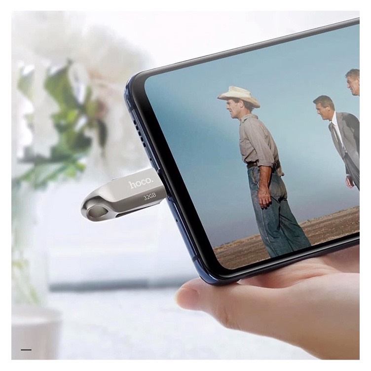 Usb 2in1 HOCO UD8 32Gb (2 đầu Type-c vs Usb) chính hãng [BH 1 năm]
