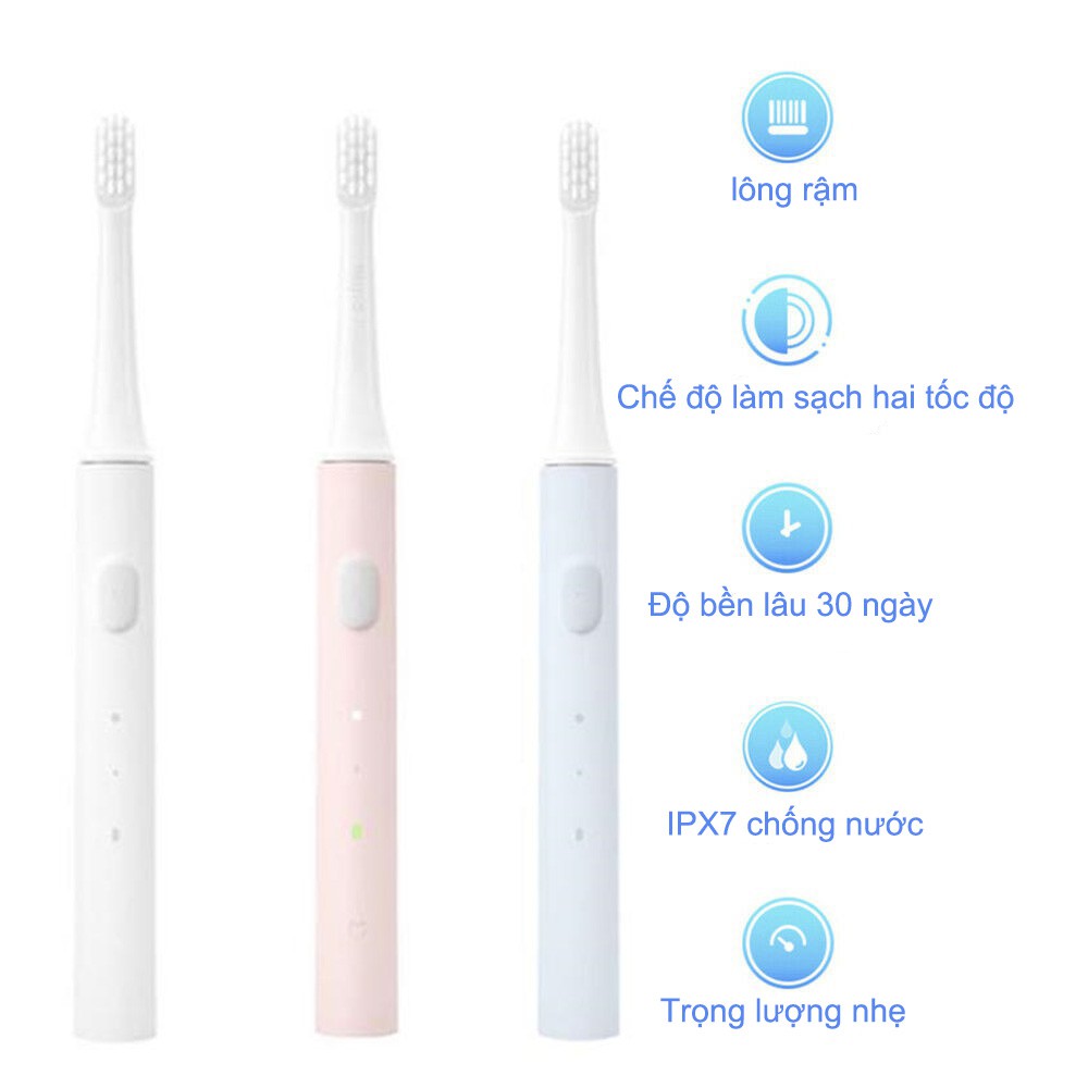Bàn chải đánh răng điện MI Mijia MJ-T100 [BH: 12 tháng] / pktn sale