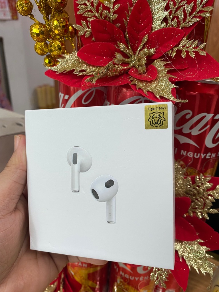 Tai nghe bluetooth Pro3 HỔ VẰN Airpods 8H TIGER  loại 1 xịn siêu hay sạc không dây [BH 6 tháng]