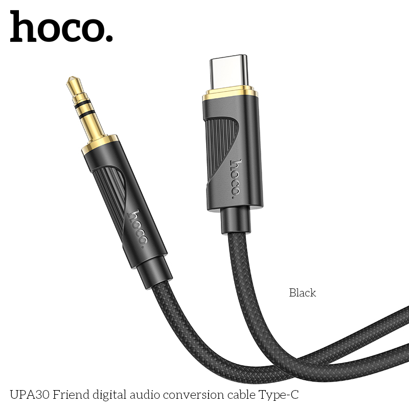 Cáp chuyển đổi âm thanh Hoco UPA30 Type C to 3.5mm chính hãng [BH 1 năm]