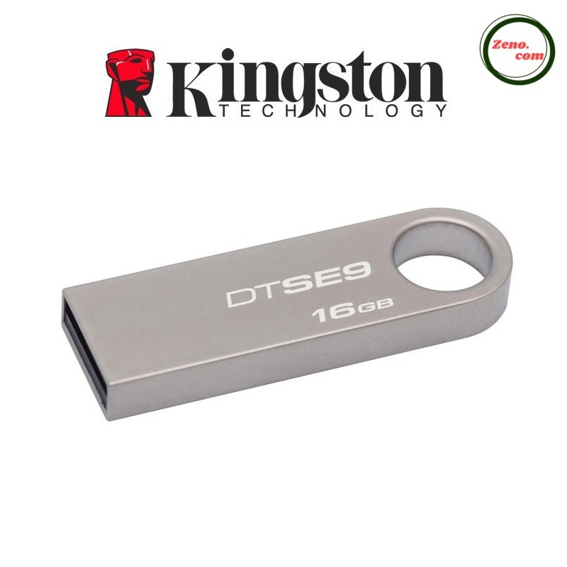 USB 2.0 Kingston SE9 16GB VỎ NHÔM móc khóa [BH 1 năm]